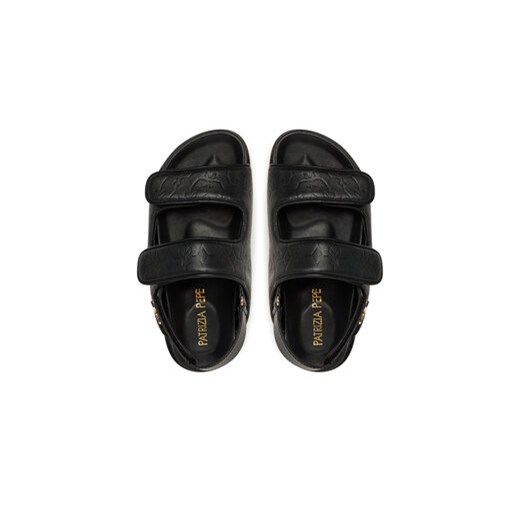 Sandały dziecięce Patrizia Pepe na rzepy 