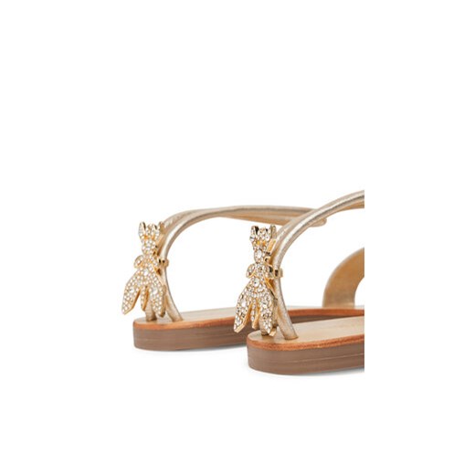 Sandały dziecięce Patrizia Pepe bez zapięcia 