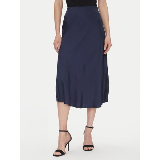 Fracomina Spódnica midi FJ25SG2003W45101 Granatowy Regular Fit ze sklepu MODIVO w kategorii Spódnice - zdjęcie 183737188