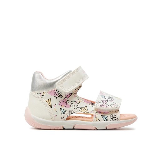 Geox Sandały B Sandal Tapuz Girl B450YA 000BC C0653 Biały Geox 18 MODIVO
