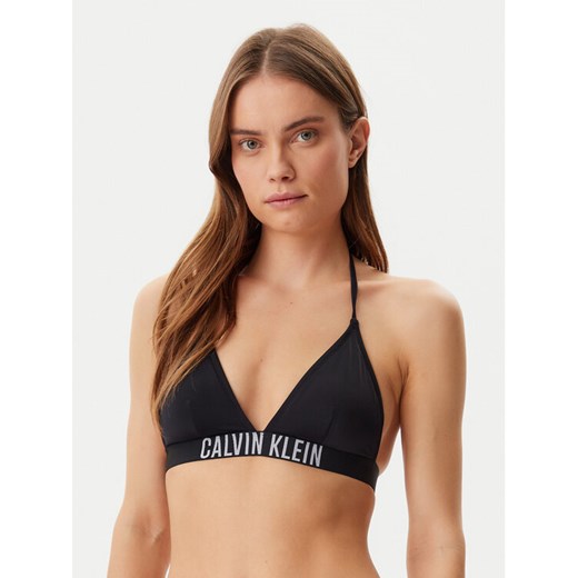Calvin Klein Swimwear Góra od bikini KW0KW02854 Czarny ze sklepu MODIVO w kategorii Stroje kąpielowe - zdjęcie 183737216