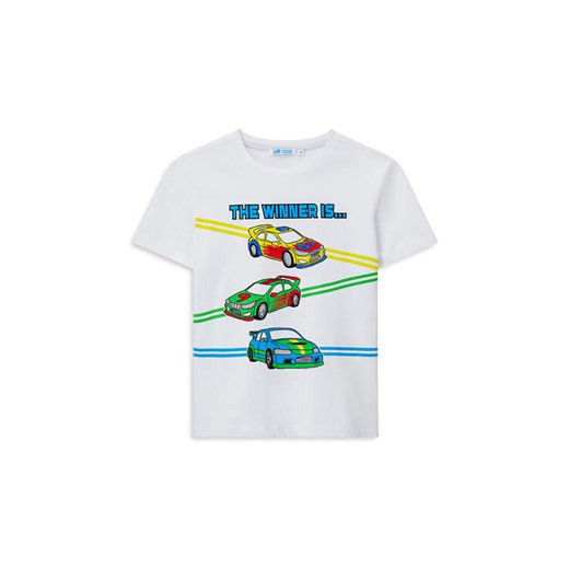 Original Marines T-Shirt DFP2249CM Biały Regular Fit ze sklepu MODIVO w kategorii T-shirty chłopięce - zdjęcie 183737288