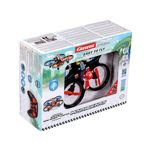 Carrera Quadrocopter zdalnie sterowany &quot;Carrera RC - Mini Mario-Copter&quot; - 8+ ze sklepu Limango Polska w kategorii Zabawki - zdjęcie 183739107