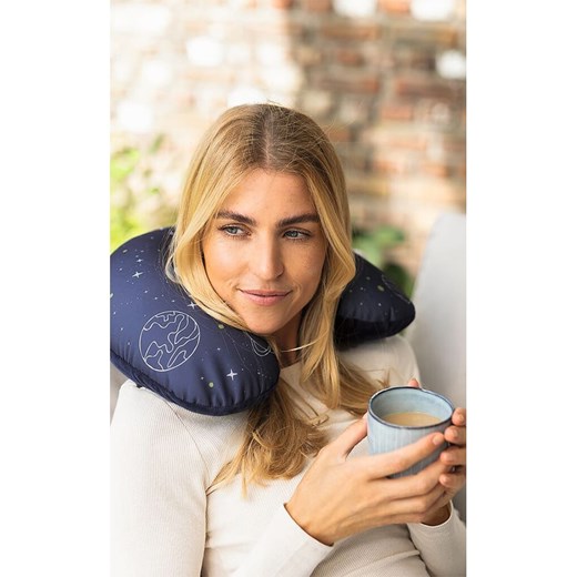 moses. Poduszka 2w1 &quot;Cosmos&quot; w kolorze granatowym na kark - 35 x 25 cm Moses. onesize wyprzedaż Limango Polska