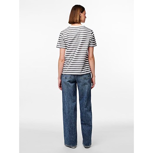 Bluzka damska Pieces z krótkim rękawem wiosenna 