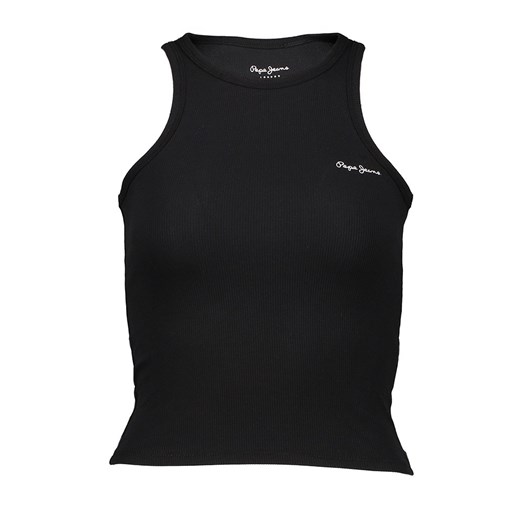 Pepe Jeans Top w kolorze czarnym ze sklepu Limango Polska w kategorii Bluzki damskie - zdjęcie 183739476