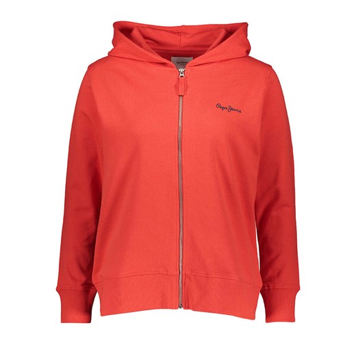 Pepe Jeans Bluza w kolorze czerwonym ze sklepu Limango Polska w kategorii Bluzy damskie - zdjęcie 183739536
