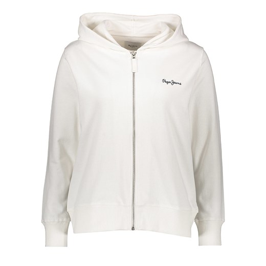 Pepe Jeans Bluza w kolorze białym ze sklepu Limango Polska w kategorii Bluzy damskie - zdjęcie 183739538