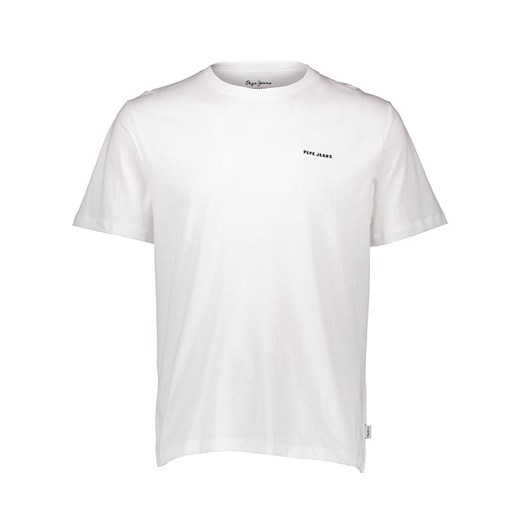 Pepe Jeans Koszulka w kolorze białym ze sklepu Limango Polska w kategorii T-shirty męskie - zdjęcie 183739628