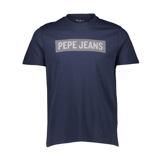 Pepe Jeans Koszulka w kolorze granatowym ze sklepu Limango Polska w kategorii T-shirty męskie - zdjęcie 183739638