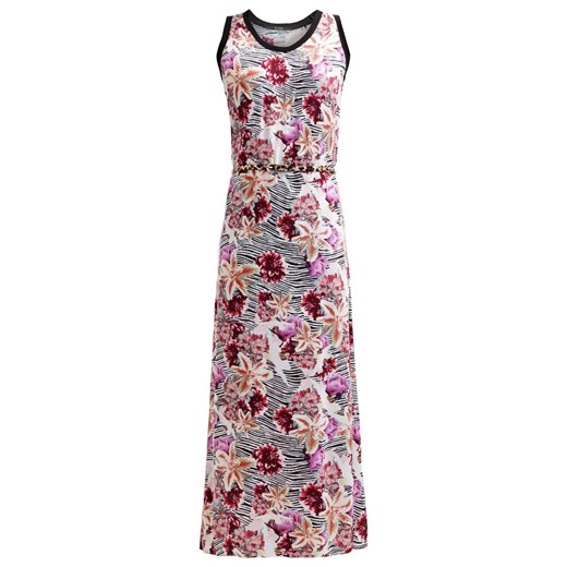 Guess AGRIPPINA Długa sukienka rose/grey zalando rozowy abstrakcyjne wzory