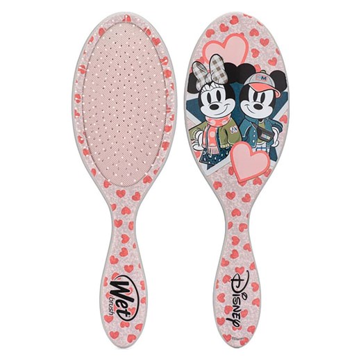Wet brush Szczotka &quot;Detangler - Mickey &amp; Minnie&quot; w kolorze jasnoróżowym ze sklepu Limango Polska w kategorii Szczotki do włosów - zdjęcie 183739867