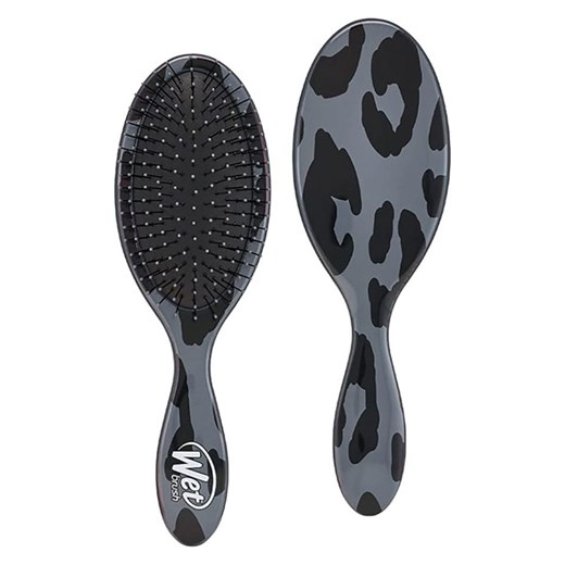 Wet brush Szczotka &quot;Detangler - Safari - Leopard&quot; w kolorze szaro-czarnym ze sklepu Limango Polska w kategorii Szczotki do włosów - zdjęcie 183739876