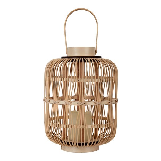 näve Lampa dekoracyjna LED &quot;Korbinian&quot; w kolorze beżowym - wys. 42,5 x Ø 31 cm ze sklepu Limango Polska w kategorii Oświetlenie - zdjęcie 183739929