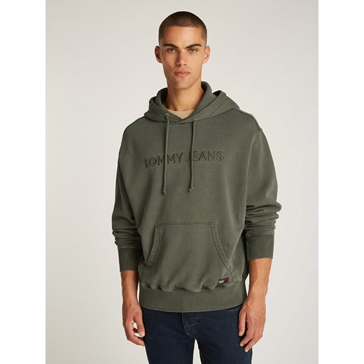 TOMMY JEANS Bluza w kolorze khaki ze sklepu Limango Polska w kategorii Bluzy męskie - zdjęcie 183740025