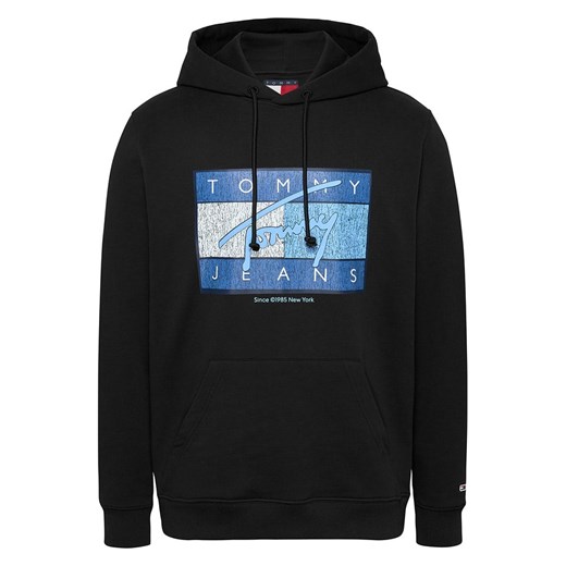 Bluza męska Tommy Jeans z napisem bawełniana młodzieżowa 