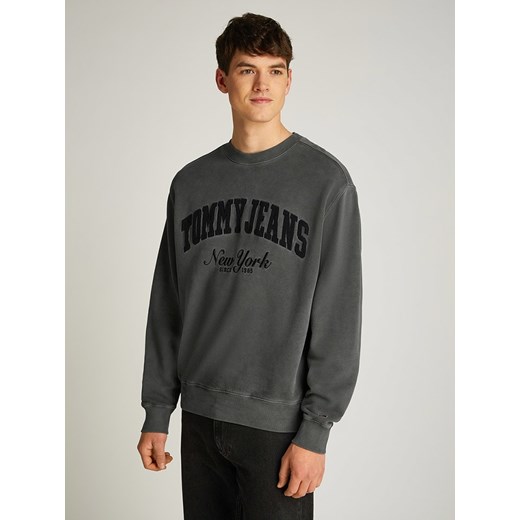 TOMMY JEANS Bluza w kolorze antracytowym ze sklepu Limango Polska w kategorii Bluzy męskie - zdjęcie 183740078