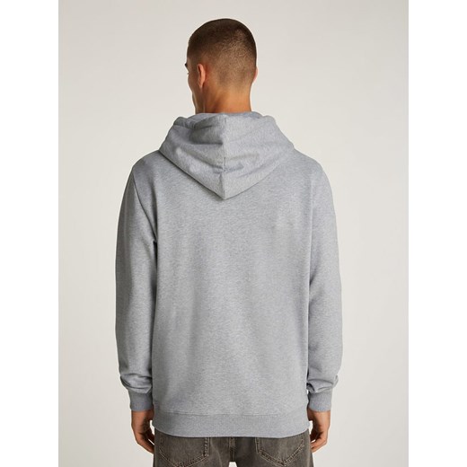 Bluza męska szara Tommy Jeans casual z bawełny 