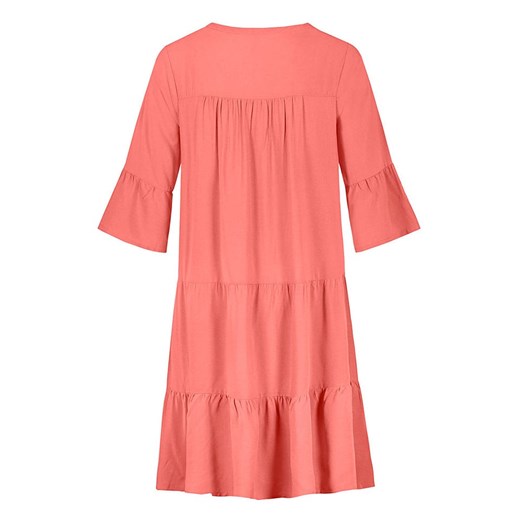 Sukienka SUBLEVEL z długim rękawem luźna z wiskozy 