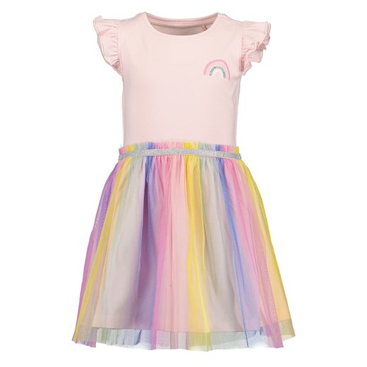 Blue Seven Sukienka w kolorze jasnoróżowym ze wzorem ze sklepu Limango Polska w kategorii Sukienki dziewczęce - zdjęcie 183741088