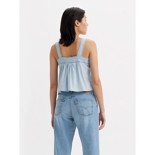 Levi´s Top w kolorze błękitnym M Limango Polska promocyjna cena