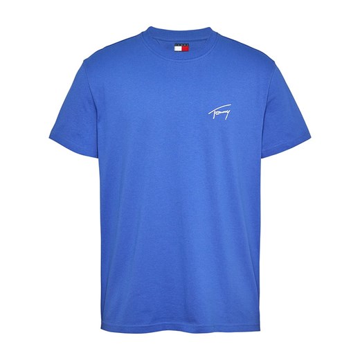 T-shirt męski Tommy Jeans na wiosnę z krótkim rękawem 