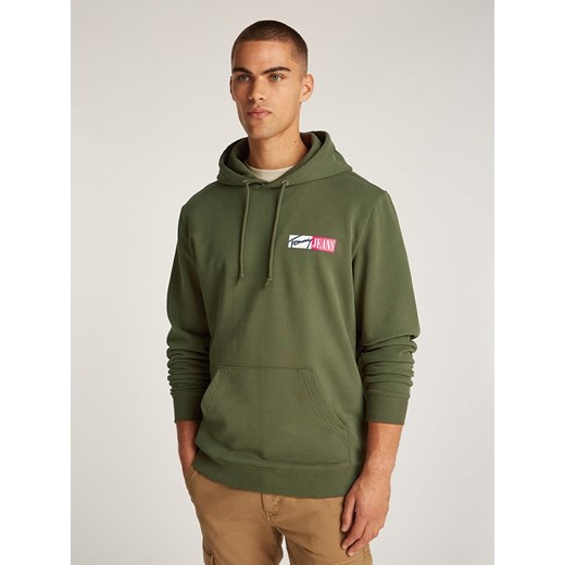 TOMMY JEANS Bluza w kolorze khaki ze sklepu Limango Polska w kategorii Bluzy męskie - zdjęcie 183741187