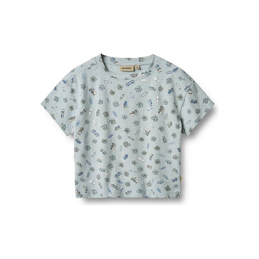 Wheat Koszulka &quot;Tommy&quot; w kolorze błękitnym ze sklepu Limango Polska w kategorii T-shirty chłopięce - zdjęcie 183741385