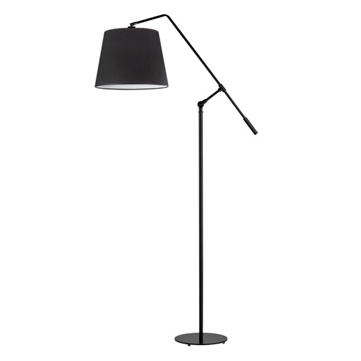 Czarna lampa wisząca z regulowanym ramieniem FOYA VELUR ze sklepu Lysne w kategorii Lampy podłogowe - zdjęcie 183742568