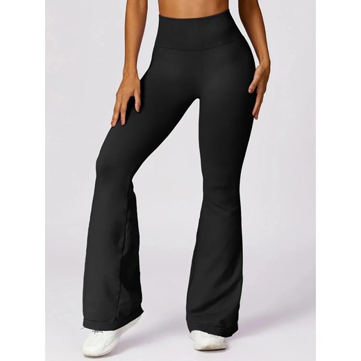 Legginsy sportowe - Czarny / S ze sklepu Valetta.pl w kategorii Spodnie damskie - zdjęcie 183745147