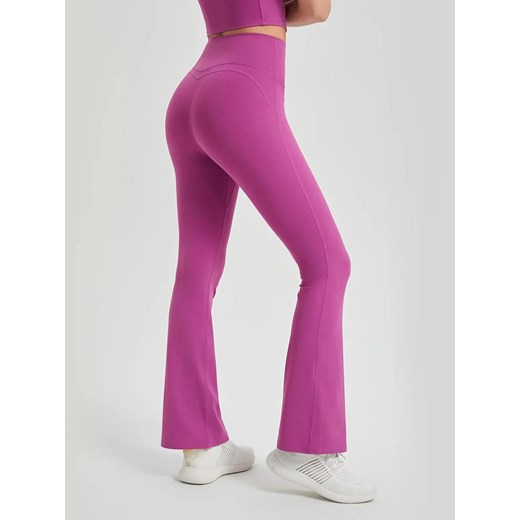 Legginsy sportowe - Różowy / S ze sklepu Valetta.pl w kategorii Spodnie damskie - zdjęcie 183745789