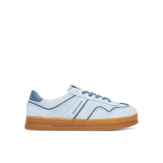 Sneakersy Tommy Jeans The Greenwich EN0EN02806 Błękitny ze sklepu eobuwie.pl w kategorii Buty sportowe damskie - zdjęcie 183747435