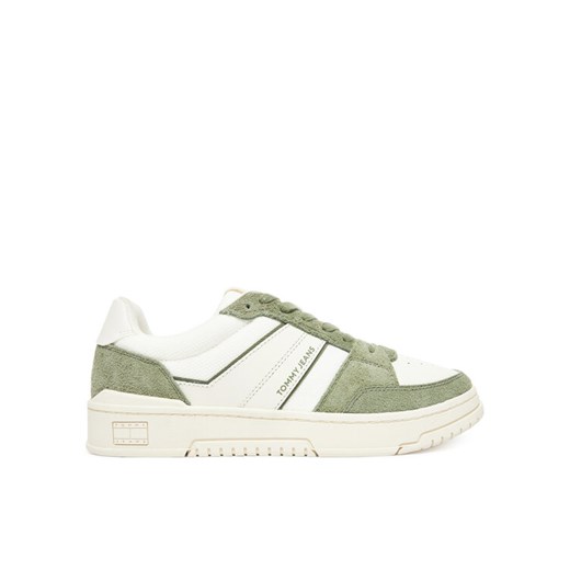 Sneakersy Tommy Jeans Tjm Cupsole Pods EM0EM01579 Biały ze sklepu eobuwie.pl w kategorii Buty sportowe męskie - zdjęcie 183747455