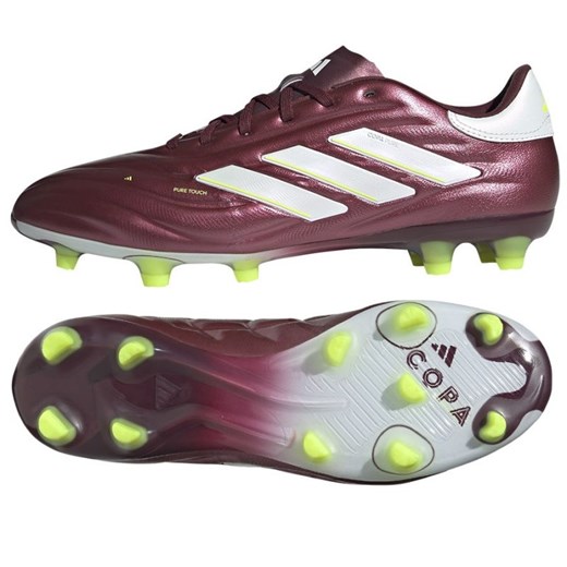 Buty piłkarskie adidas Copa Pure.2 Pro Fg M IE7490 czerwone ze sklepu ButyModne.pl w kategorii Buty sportowe męskie - zdjęcie 183748197