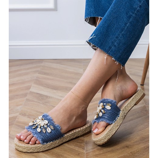 Espadryle damskie na platformie letnie 