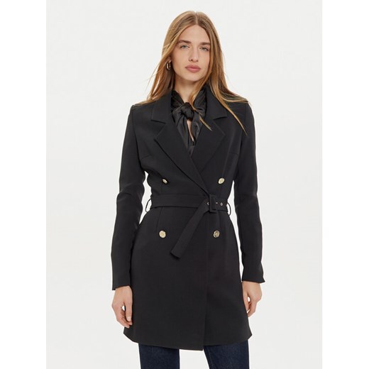 Guess Sukienka koktajlowa Leonie W4BK46 WGLO2 Czarny Regular Fit ze sklepu MODIVO w kategorii Sukienki - zdjęcie 183749139