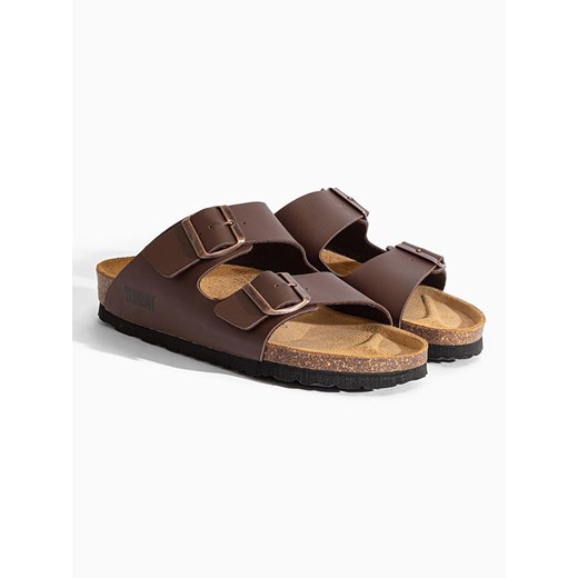 Sunbay Klapki &quot;Balmain&quot; w kolorze brązowym ze sklepu Limango Polska w kategorii Klapki damskie - zdjęcie 183750509