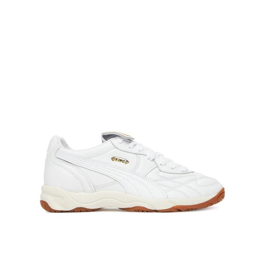 Sneakersy Puma King Indoor 401683 02 W Biały ze sklepu eobuwie.pl w kategorii Buty sportowe damskie - zdjęcie 183750635