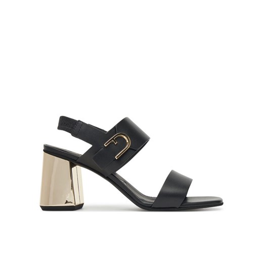 Sandały Furla Chic YJ42HIC A.0203 0455S Czarny ze sklepu eobuwie.pl w kategorii Sandały damskie - zdjęcie 183750649