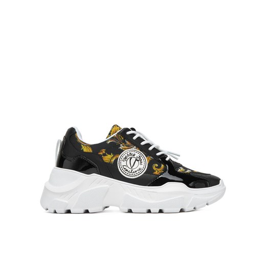 Versace Jeans Couture Sneakersy 78VA3SC7 Czarny ze sklepu MODIVO w kategorii Buty sportowe damskie - zdjęcie 183751378