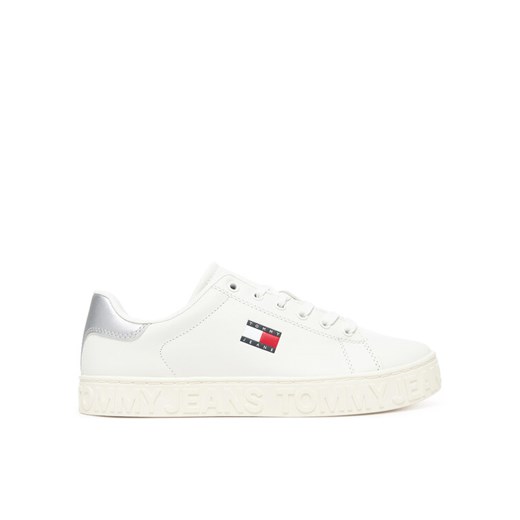 Tommy Jeans Sneakersy Tjw Logo Outsole Sneaker Ess EN0EN02703 Écru ze sklepu MODIVO w kategorii Buty sportowe damskie - zdjęcie 183751456