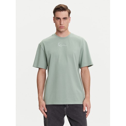 Karl Kani T-Shirt Small Signature Essential PD00008142 Zielony Relaxed Fit ze sklepu MODIVO w kategorii T-shirty męskie - zdjęcie 183751479