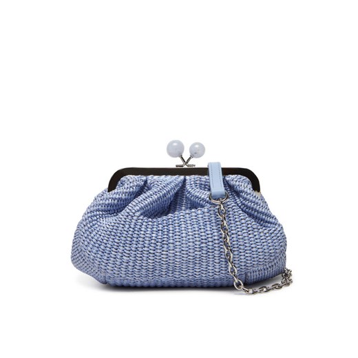 Weekend Max Mara Torebka Palmas 2515511095650 Błękitny ze sklepu MODIVO w kategorii Kopertówki - zdjęcie 183751598