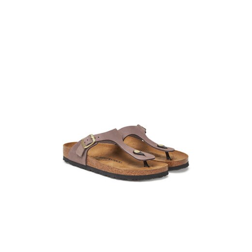 Klapki damskie BIRKENSTOCK bez zapięcia płaskie casualowe