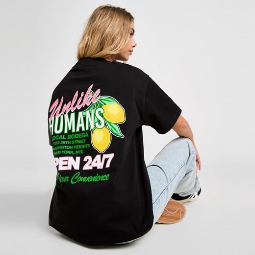UNLIKE HUMANS T-SHIRT LEMONS TSHT ze sklepu JD Sports  w kategorii Bluzki damskie - zdjęcie 183752976