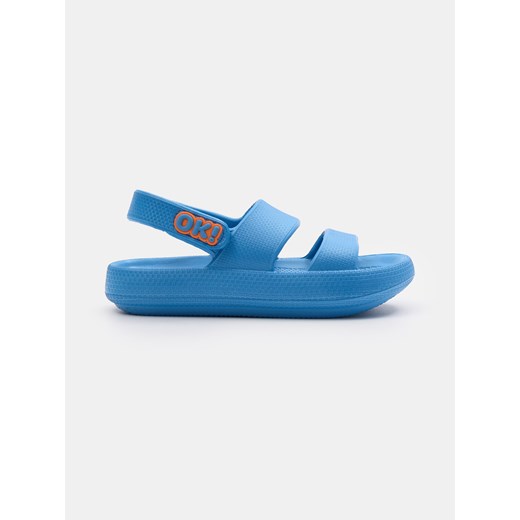 Sinsay - Sandały z pianki - niebieski Sinsay 32 Sinsay