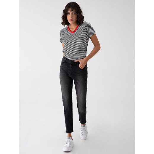 LTB Dżinsy &quot;Freya&quot; - Mom fit - w kolorze czarnym ze sklepu Limango Polska w kategorii Jeansy damskie - zdjęcie 183753916