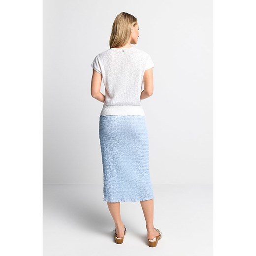 Rich &amp; Royal Sweter w kolorze białym Rich & Royal XL promocyjna cena Limango Polska