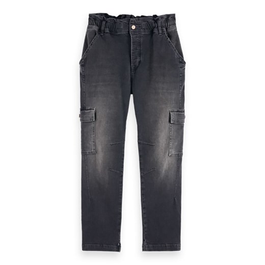 Scotch &amp; Soda Bojówki dżinsowe w kolorze antracytowym ze sklepu Limango Polska w kategorii Spodnie damskie - zdjęcie 183754087
