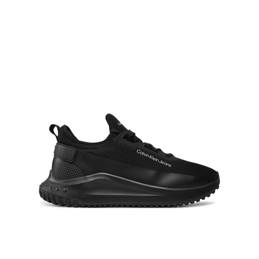 Calvin Klein Jeans Sneakersy Eva Runner Low Sock In Mix YW0YW01572 Czarny ze sklepu MODIVO w kategorii Buty sportowe damskie - zdjęcie 183754178